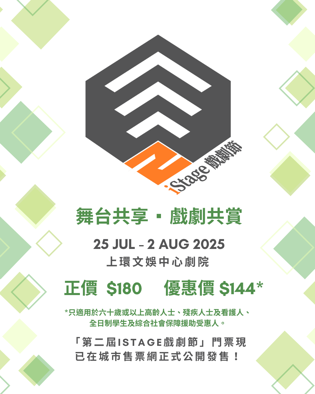 第二屆iStage戲劇節——一劇之本的重要性